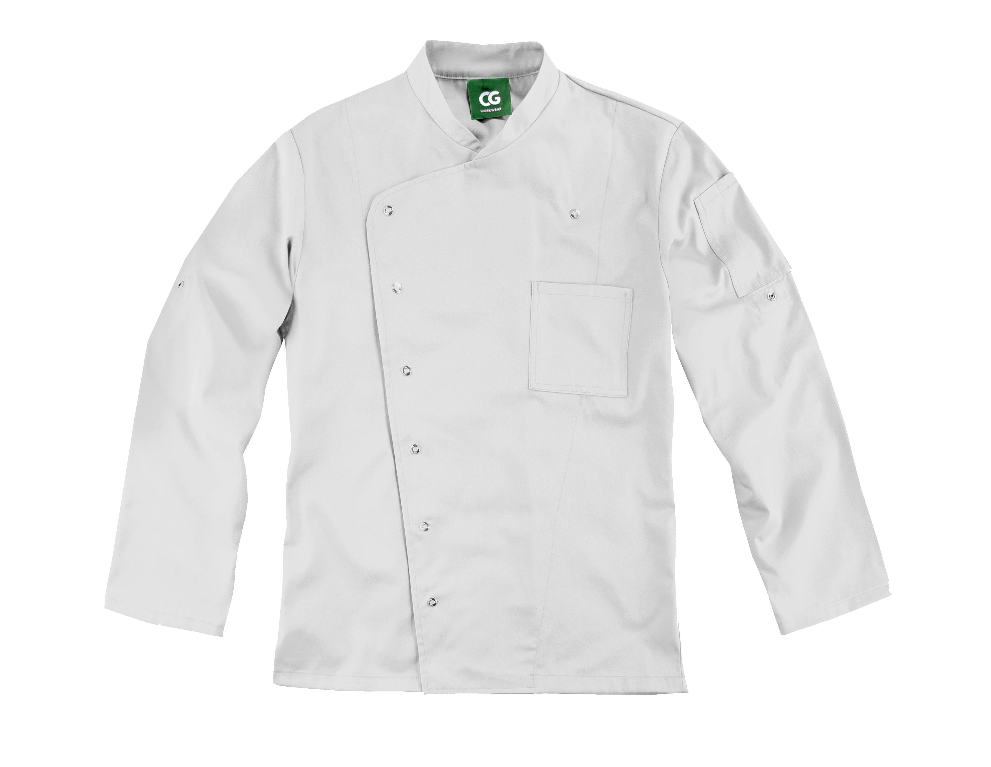 CG Workwear Bio-Baumwolle Kochjacke Turin GreeNature