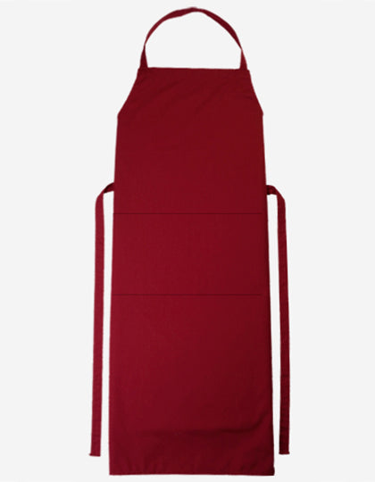 CG Workwear Bib Apron Verona Classic Bio-Baumwolle 90 × 75 cm
