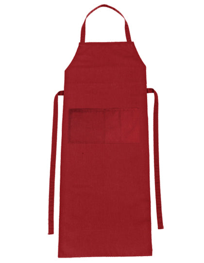 CG Workwear Bib Apron Verona Classic Bio-Baumwolle 90 × 75 cm