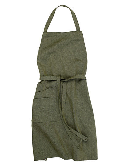 CG Workwear Bib Apron Gorizia Organic Cotton Style 90 × 75 cm