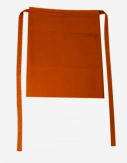 CG Workwear Bistro Schürze Roma Bag aus Bio-Baumwolle 50 × 78 cm