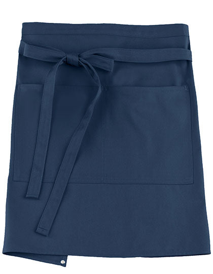 CG Workwear Bistro Schürze Roma Bag aus Bio-Baumwolle 50 × 78 cm