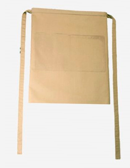 CG Workwear Bistro Schürze Roma Bag aus Bio-Baumwolle 50 × 78 cm