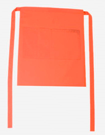CG Workwear Bistro Schürze Roma Bag aus Bio-Baumwolle 50 × 78 cm