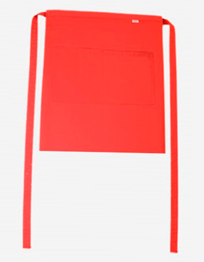 CG Workwear Bistro Schürze Roma Bag aus Bio-Baumwolle 50 × 78 cm