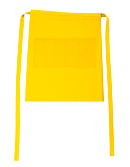 CG Workwear Bistro Schürze Roma Bag aus Bio-Baumwolle 50 × 78 cm
