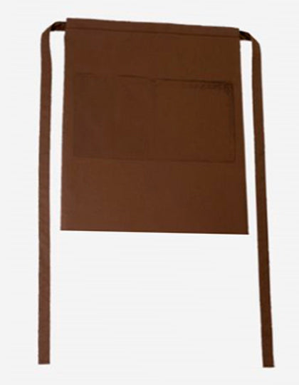 CG Workwear Bistro Schürze Roma Bag aus Bio-Baumwolle 50 × 78 cm