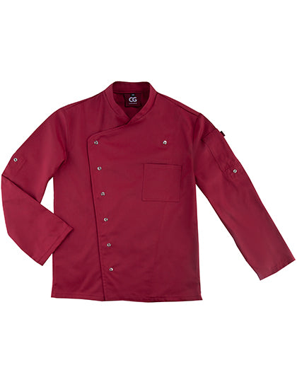 CG Workwear Herren Kochjacke Turin Classic aus Bio-Baumwolle