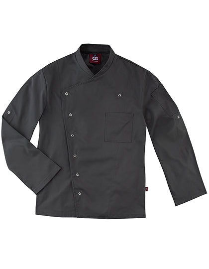 CG Workwear Herren Kochjacke Turin Classic aus Bio-Baumwolle