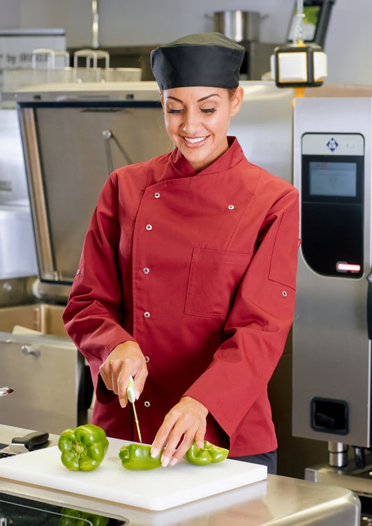 CG Workwear Ladies' Chef Jacket Turin Classic - Organic Cotton