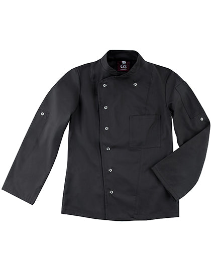 CG Workwear Ladies' Chef Jacket Turin Classic - Organic Cotton
