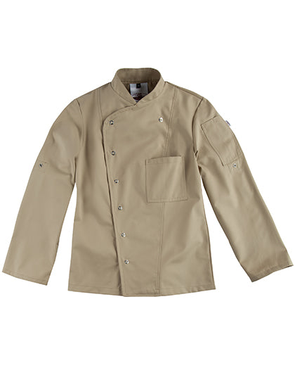 CG Workwear Ladies' Chef Jacket Turin Classic - Organic Cotton