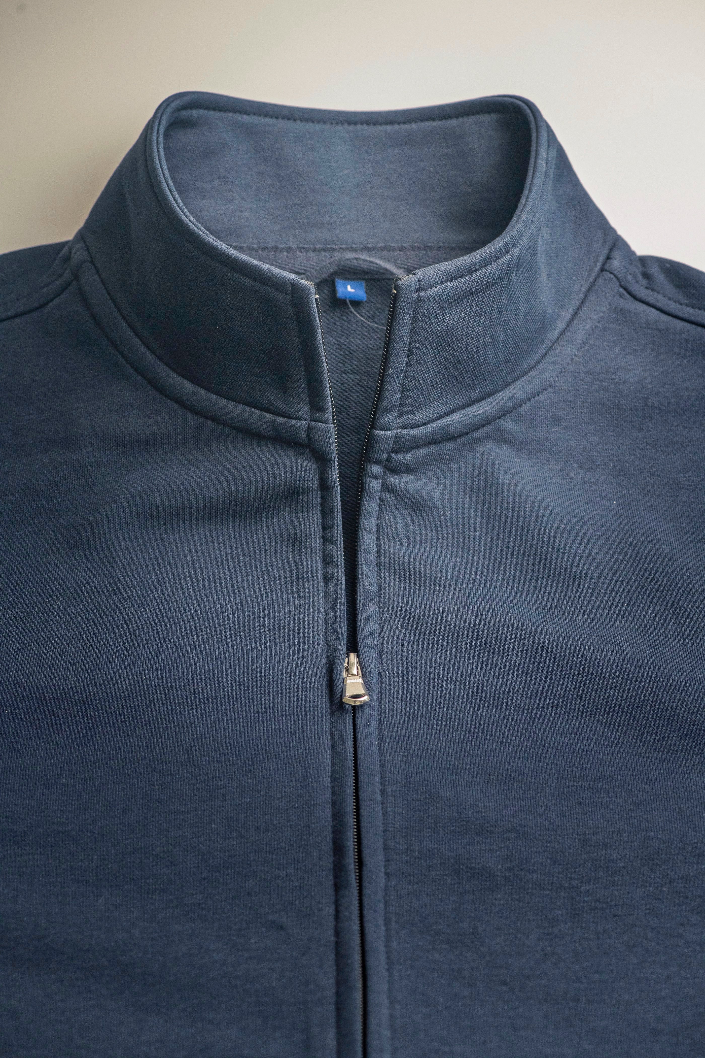 HRM Herren Premium Full-Zip Sweatjacke - Bio-Baumwolle
