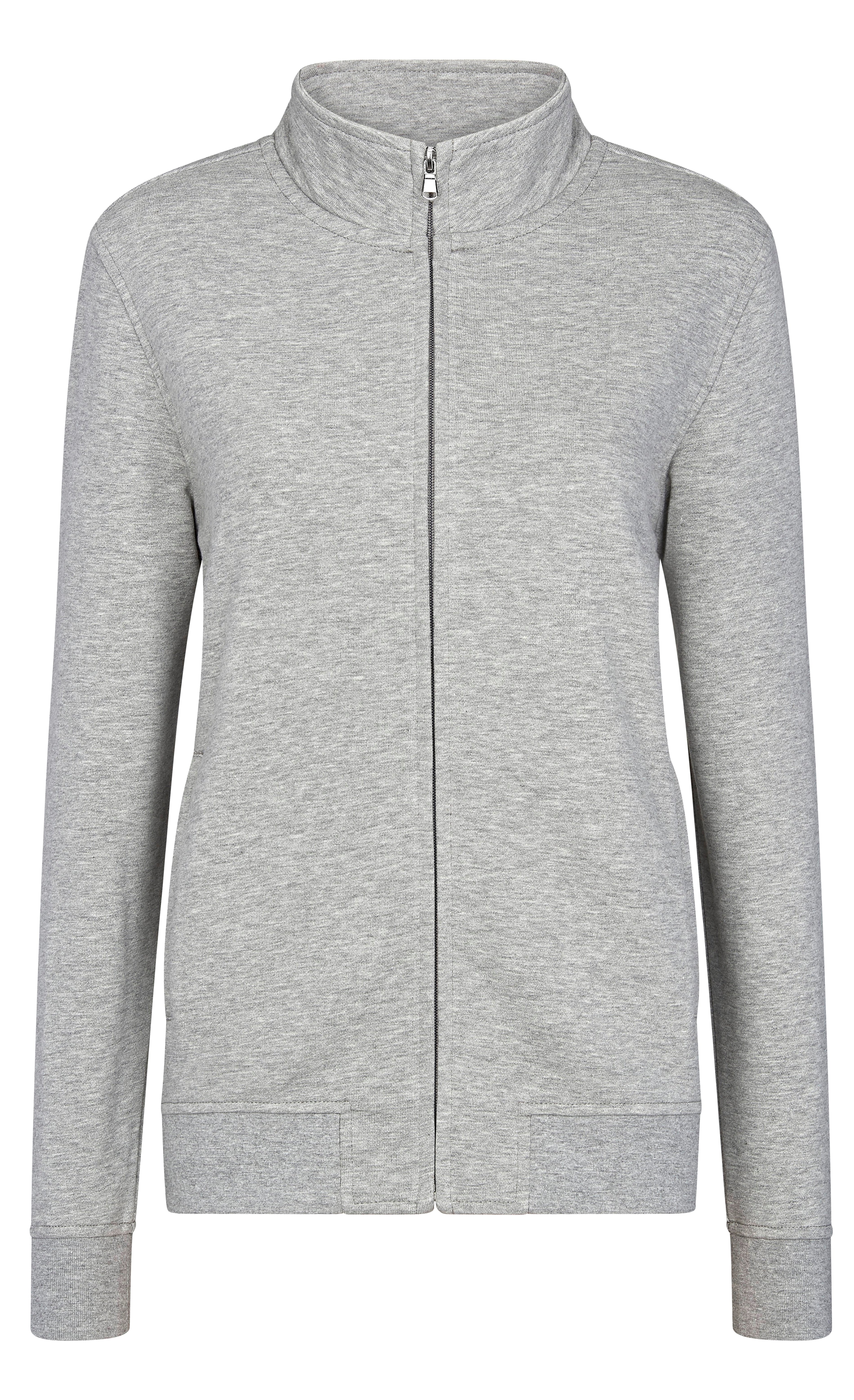 HRM Damen Premium Full-Zip Sweatjacke – Bio-Baumwolle