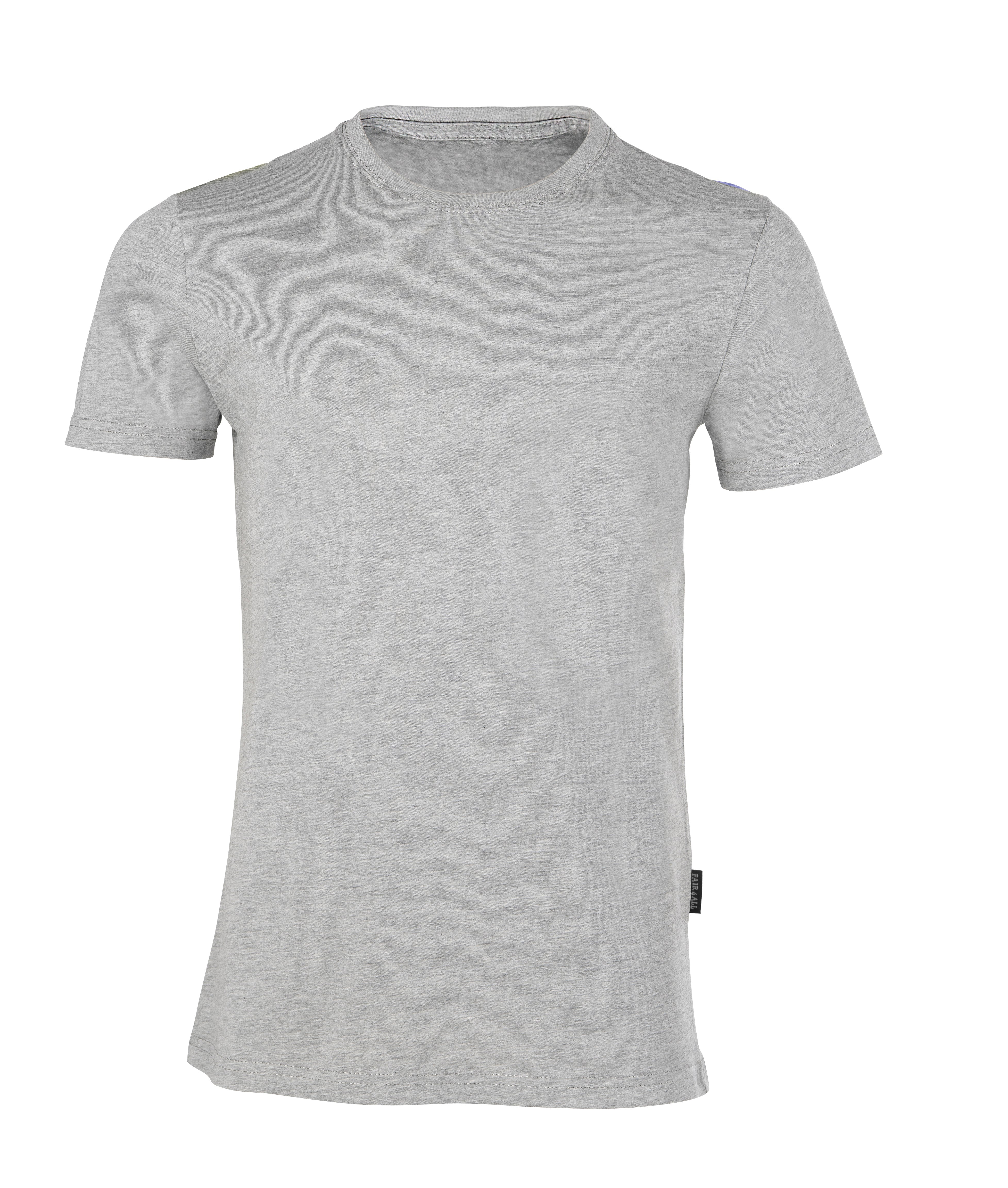 HRM Herren Luxus Rundhals-T-Shirt aus Bio-Baumwolle