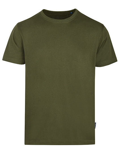 HRM Herren Luxus Rundhals-T-Shirt aus Bio-Baumwolle