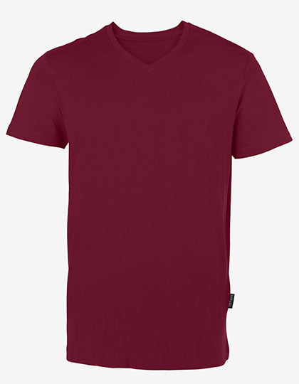 HRM Herren Luxus V-Ausschnitt T-Shirt | Organic Cotton