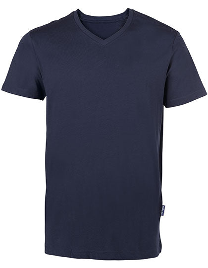 HRM Herren Luxus V-Ausschnitt T-Shirt | Organic Cotton