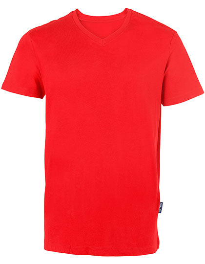 HRM Herren Luxus V-Ausschnitt T-Shirt | Organic Cotton