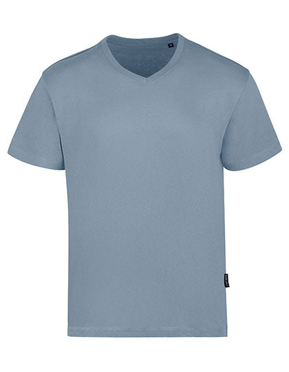 HRM Herren Luxus V-Ausschnitt T-Shirt | Organic Cotton