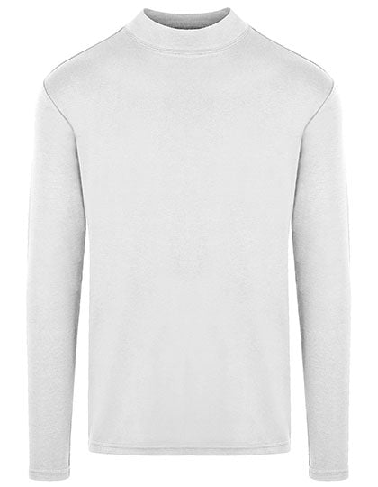 HRM Herren Premium Highneck Longsleeve T-Shirt – Bio-Baumwolle
