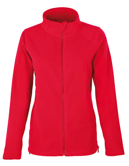 HRM Damen Full-Zip Fleecejacke | Bio-Baumwolle