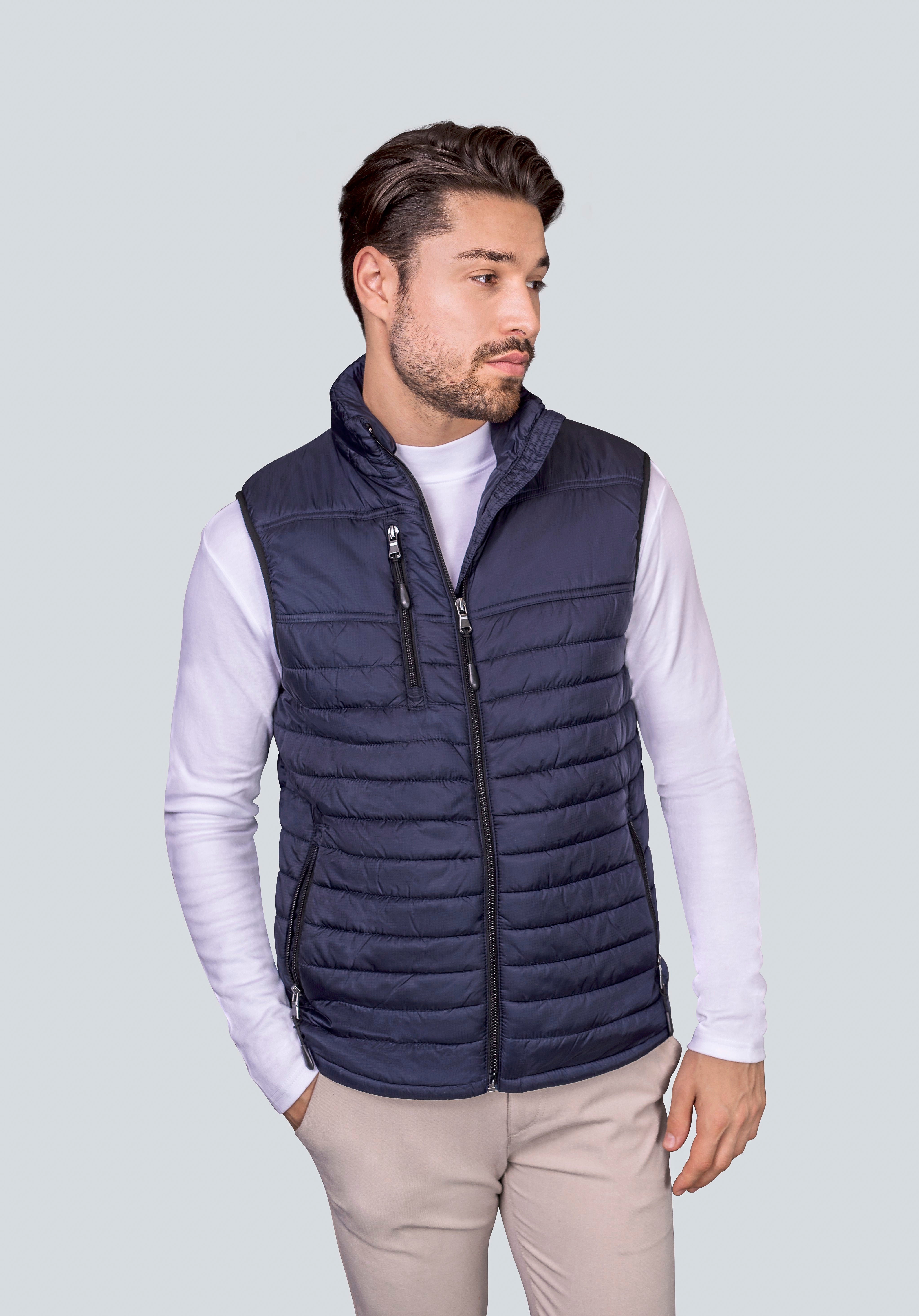 HRM Herren Kapuzen-Bodywarmer - Wasserabweisend