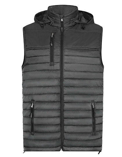HRM Herren Kapuzen-Bodywarmer - Wasserabweisend