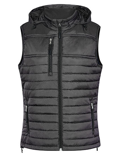 HRM Damen Performance Bodywarmer mit Kapuze – Organic Cotton