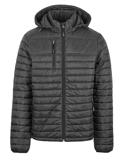 HRM Herren Premium Steppjacke - Wasserabweisend, Abnehmbarer Kapuze