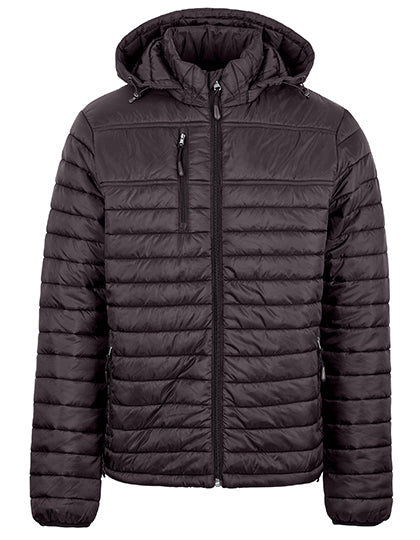 HRM Herren Premium Steppjacke - Wasserabweisend, Abnehmbarer Kapuze