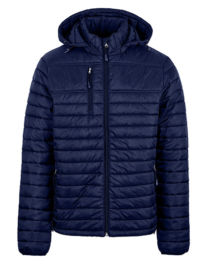 HRM Herren Premium Steppjacke - Wasserabweisend, Abnehmbarer Kapuze