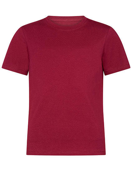 =>HRM Kinder Bio-Baumwolle Luxus Rundhals T-Shirt