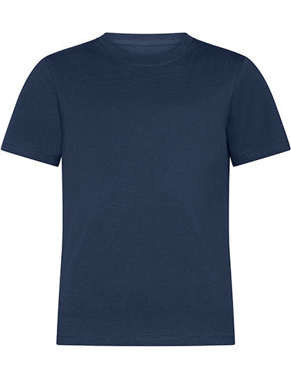 =>HRM Kinder Bio-Baumwolle Luxus Rundhals T-Shirt