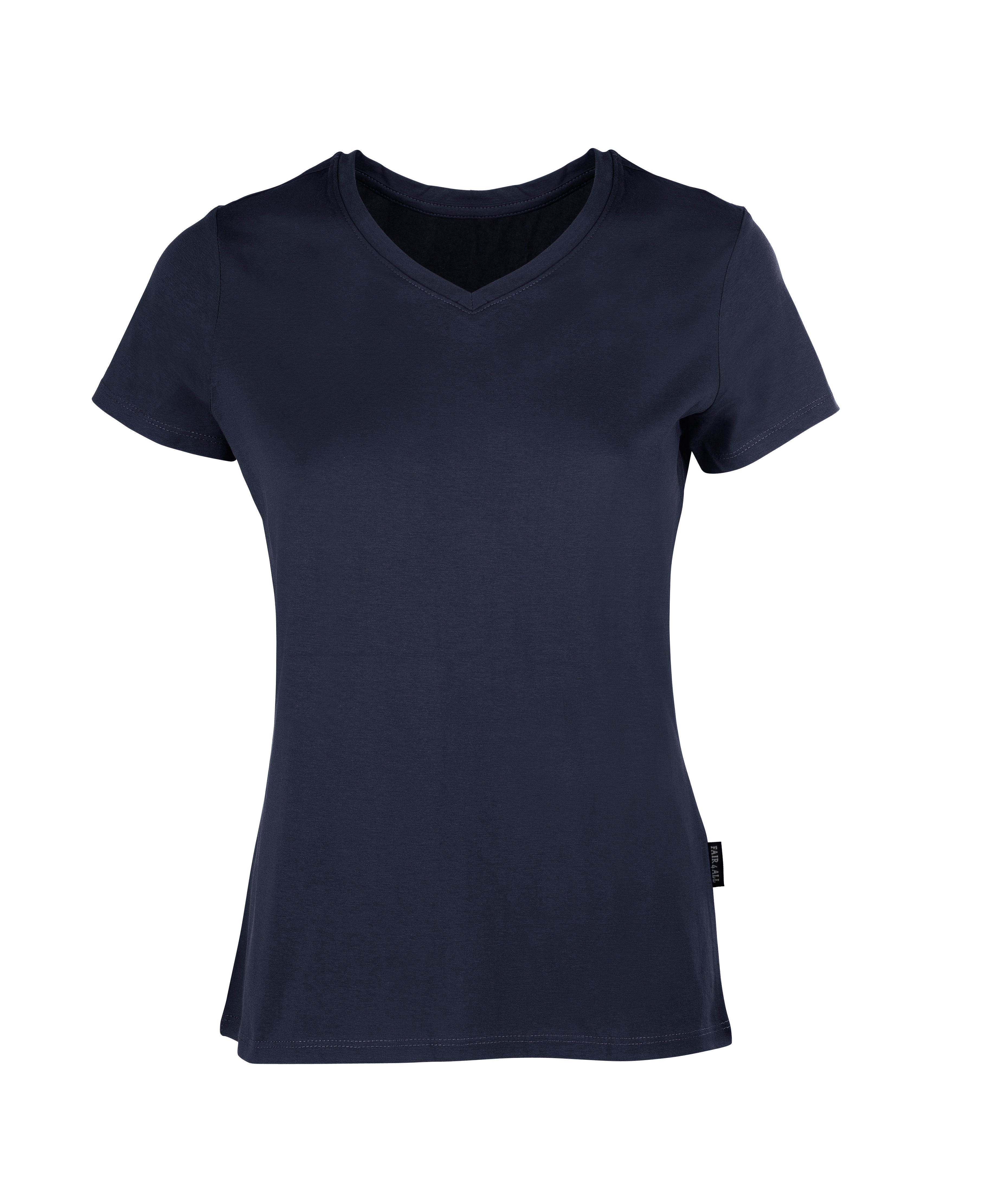 HRM Damen  V-Ausschnitt T-Shirt