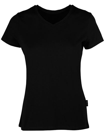 HRM Damen  V-Ausschnitt T-Shirt