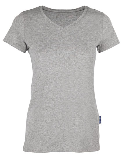 HRM Damen  V-Ausschnitt T-Shirt