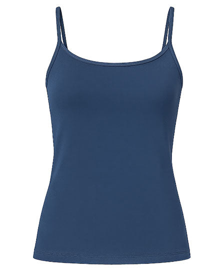 HRM Damen Premium Organic Cotton Spaghetti Top