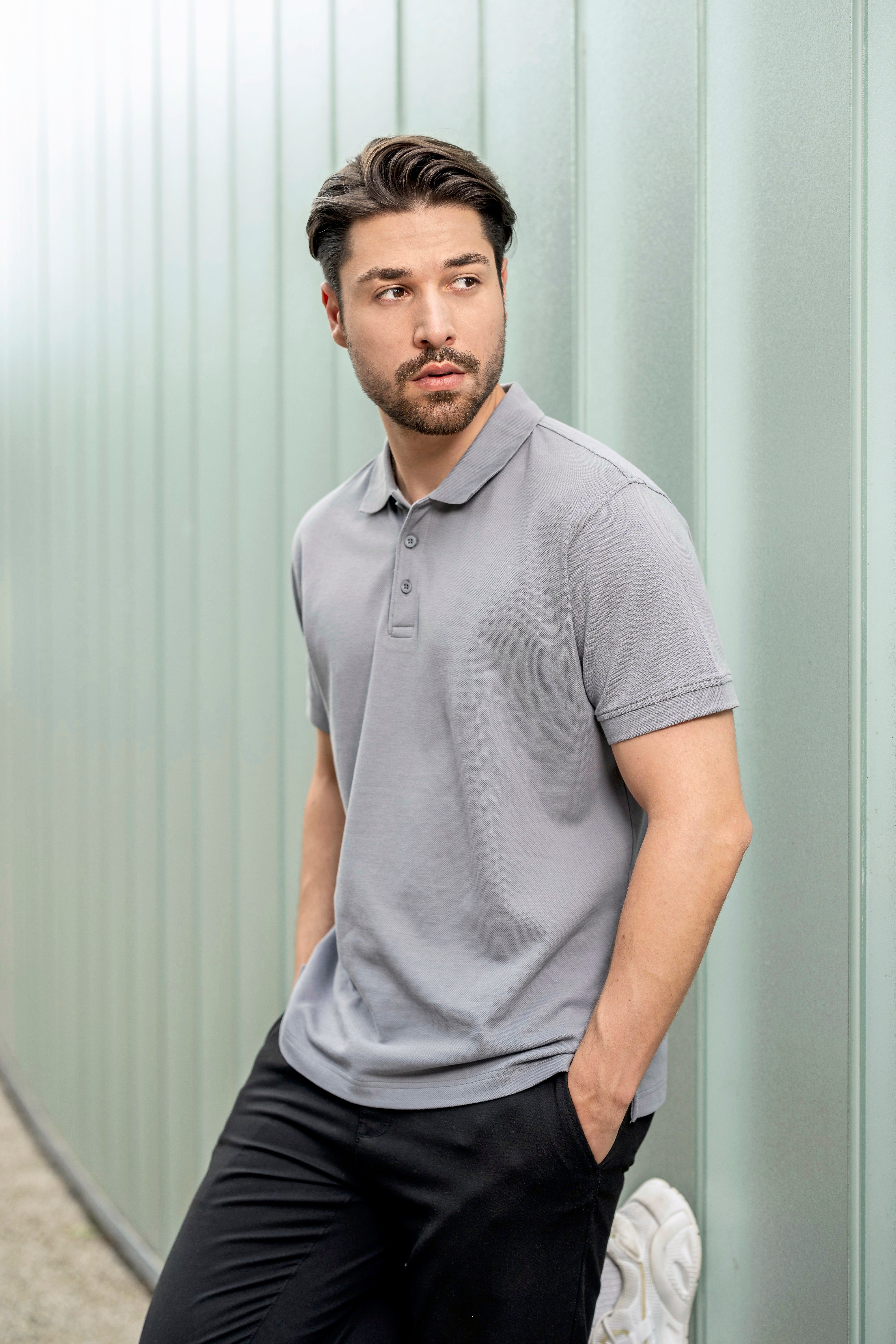 HRM Herren Heavy Polo - Bio-Baumwolle