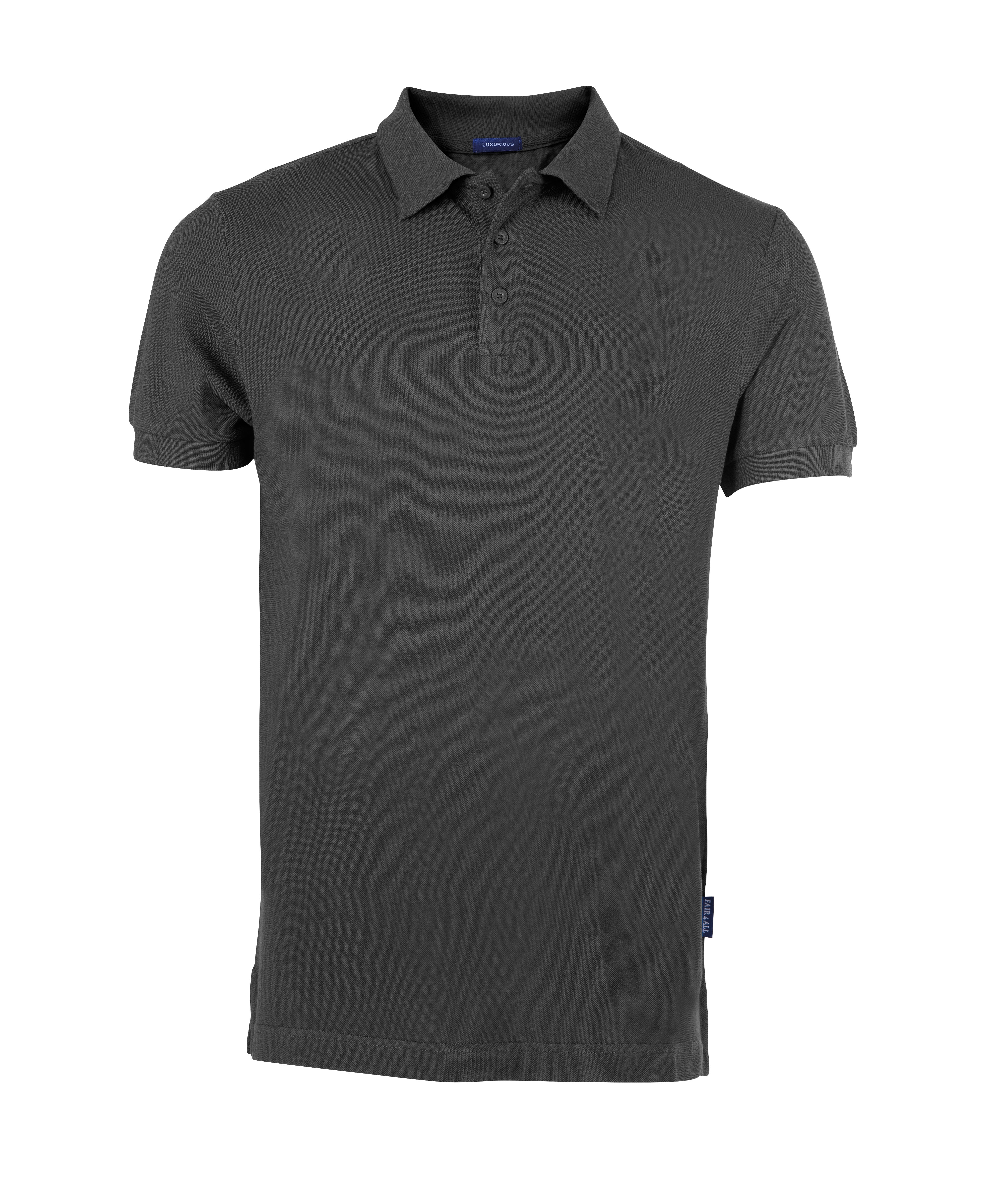 HRM Herren Luxury Polo – Bio-Baumwoll-Piqué