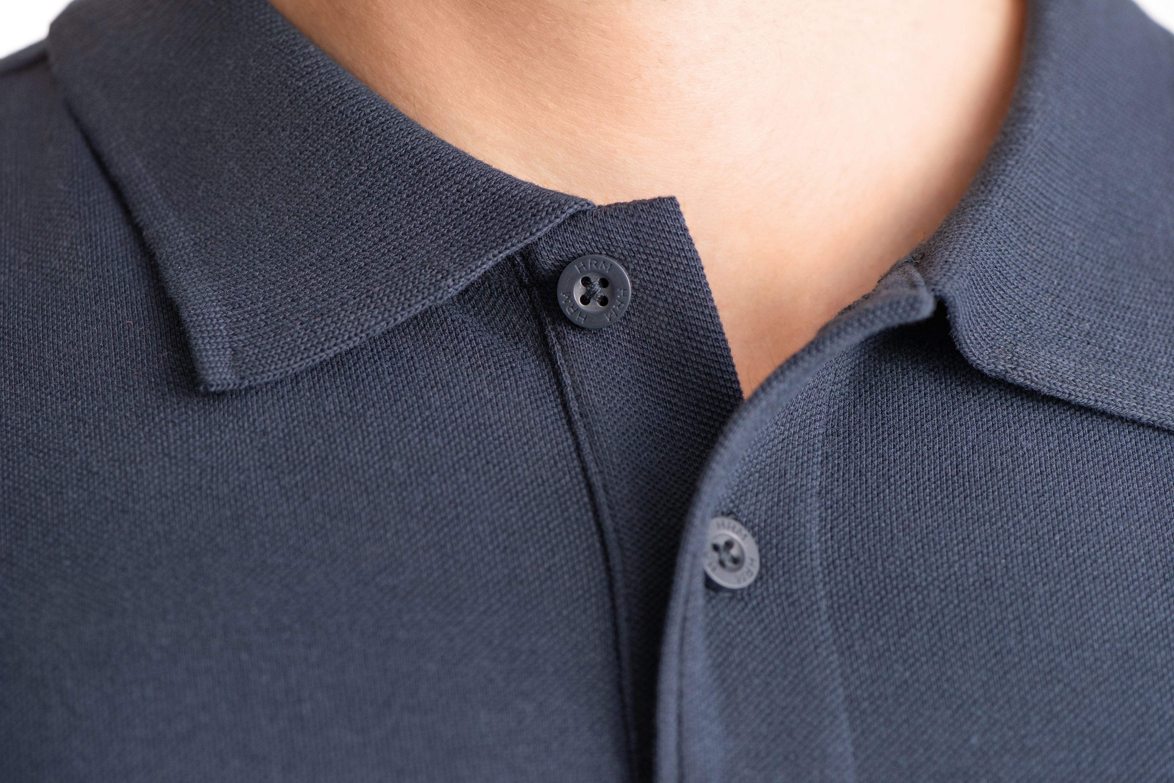 HRM Herren Luxus Stretch Polo - Bio-Baumwolle