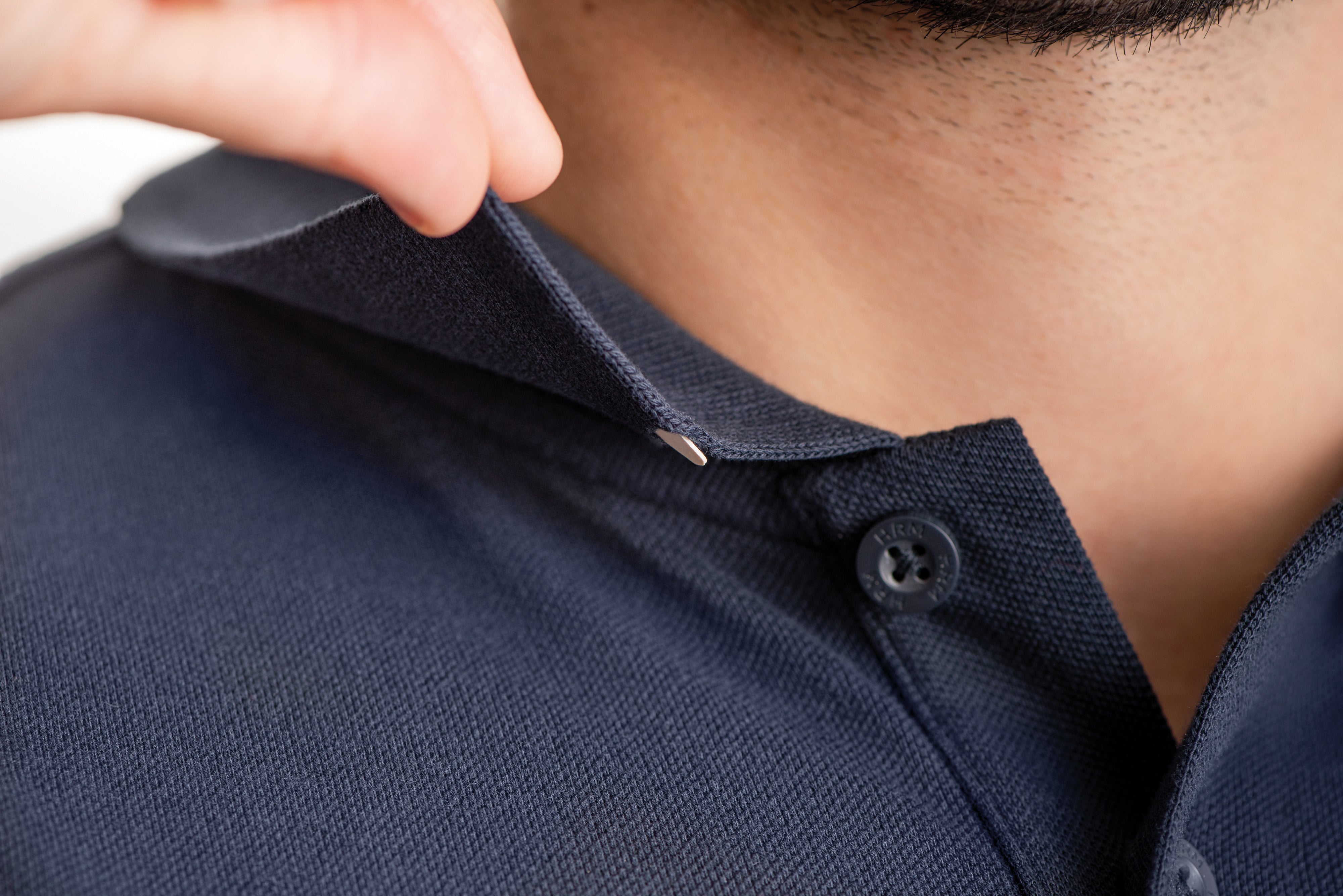 HRM Herren Luxus Stretch Polo - Bio-Baumwolle