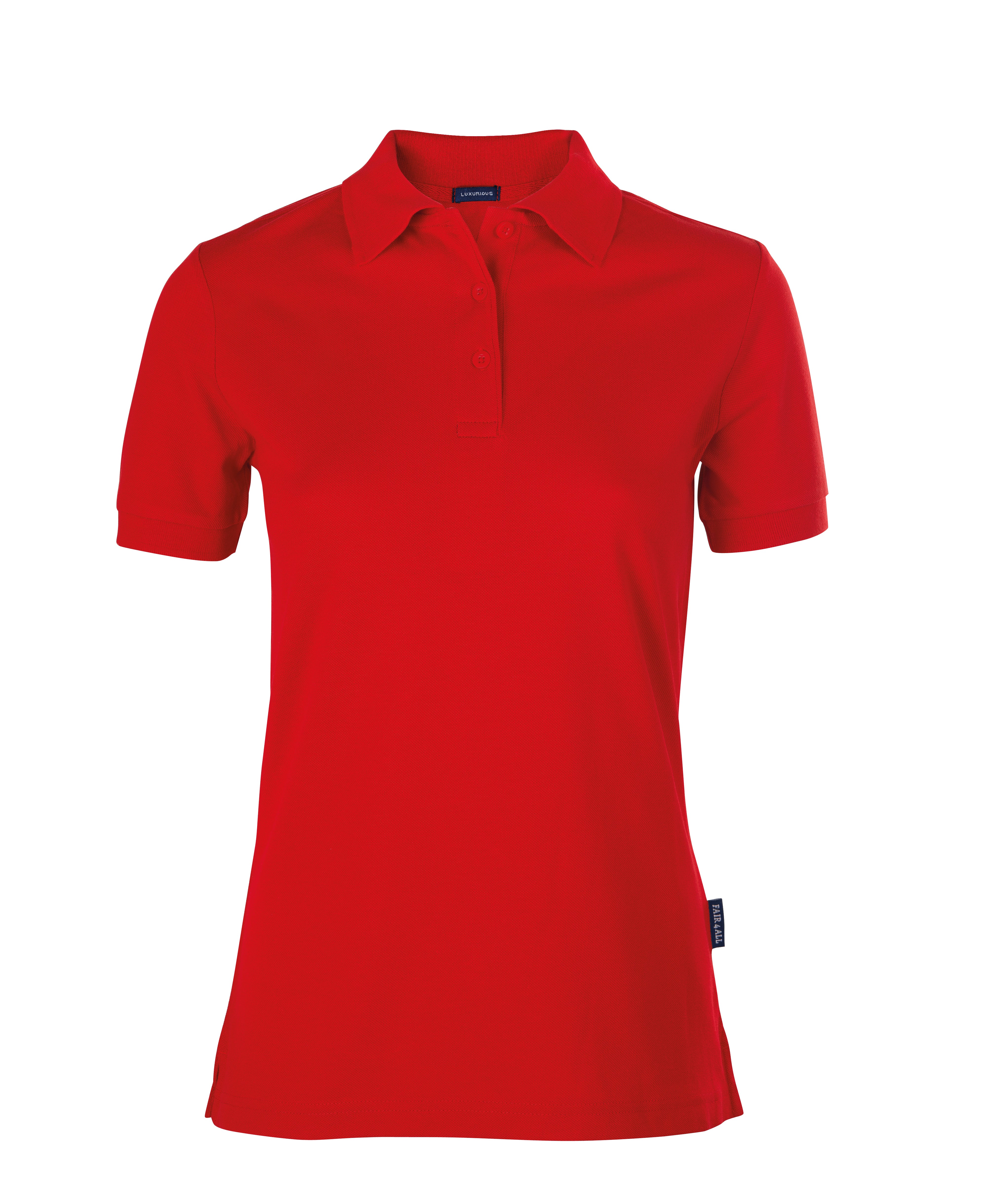 HRM Damen Luxury Organic Cotton Polo Shirt
