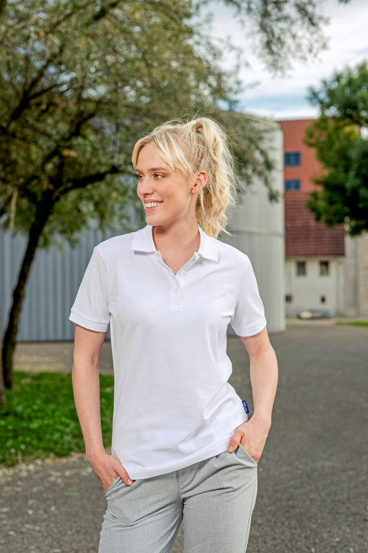 HRM Damen Luxury Stretch Polo - Bio-Baumwolle