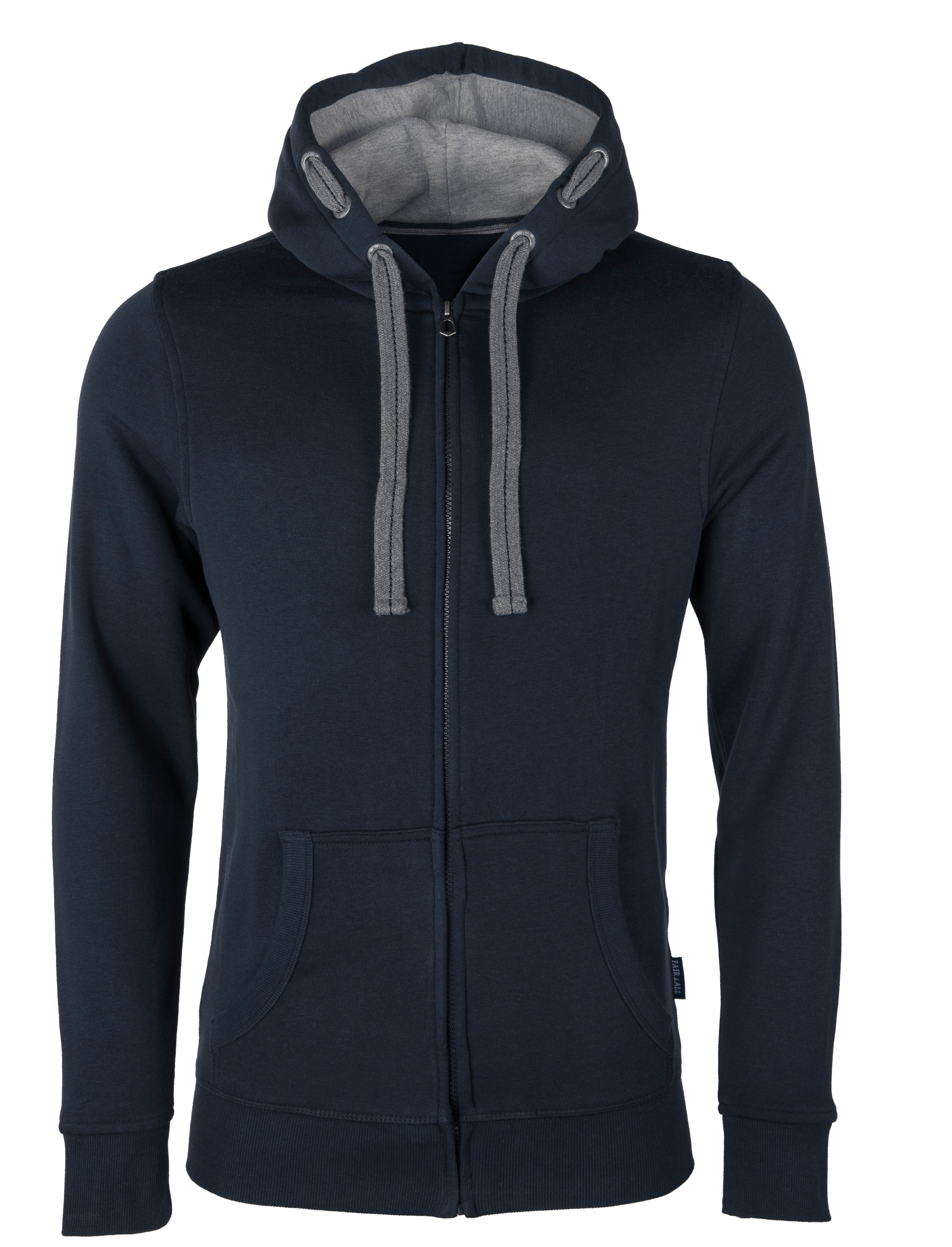HRM Herren Organic Cotton Kapuzenjacke