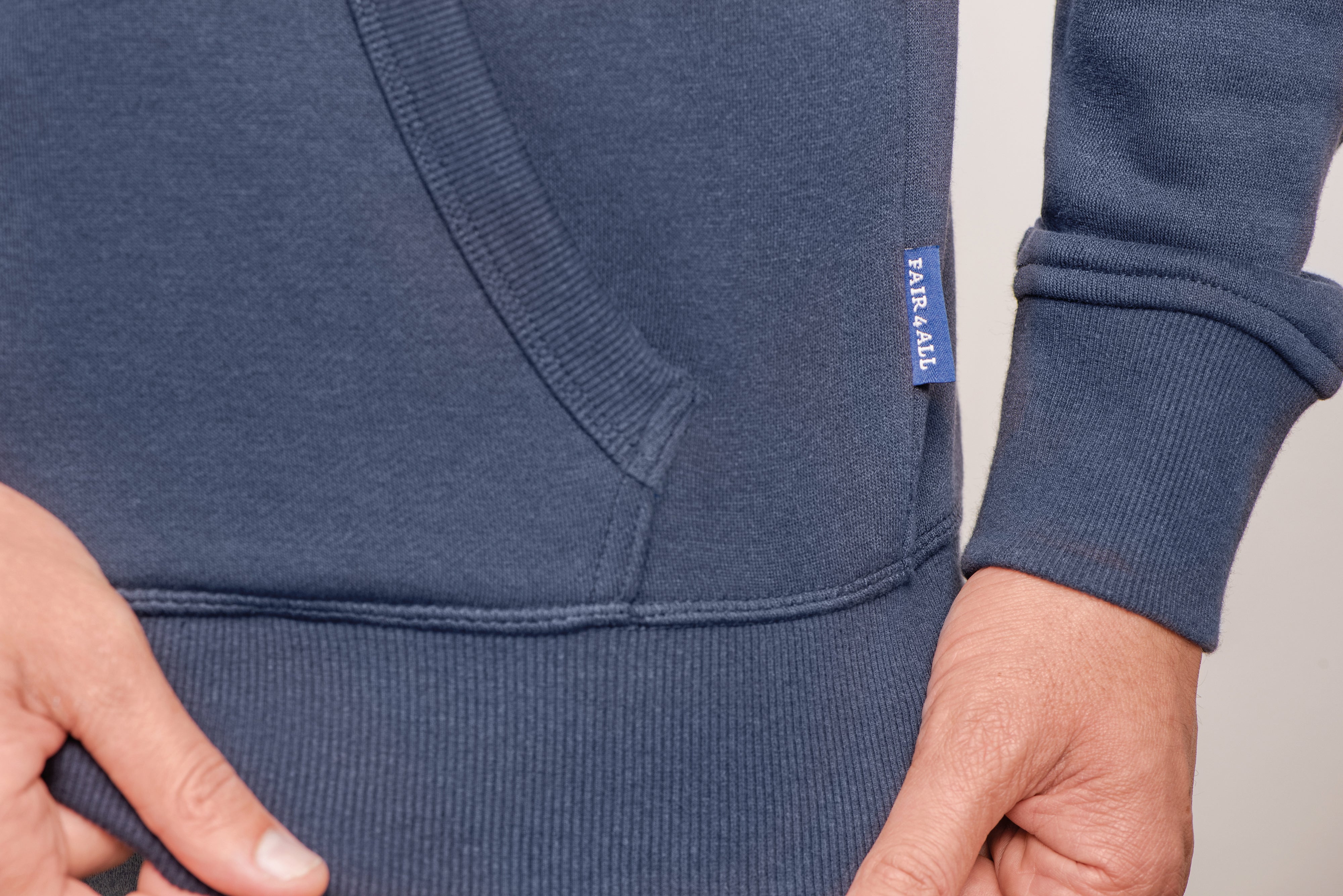 HRM Herren Organic Cotton Kapuzenjacke
