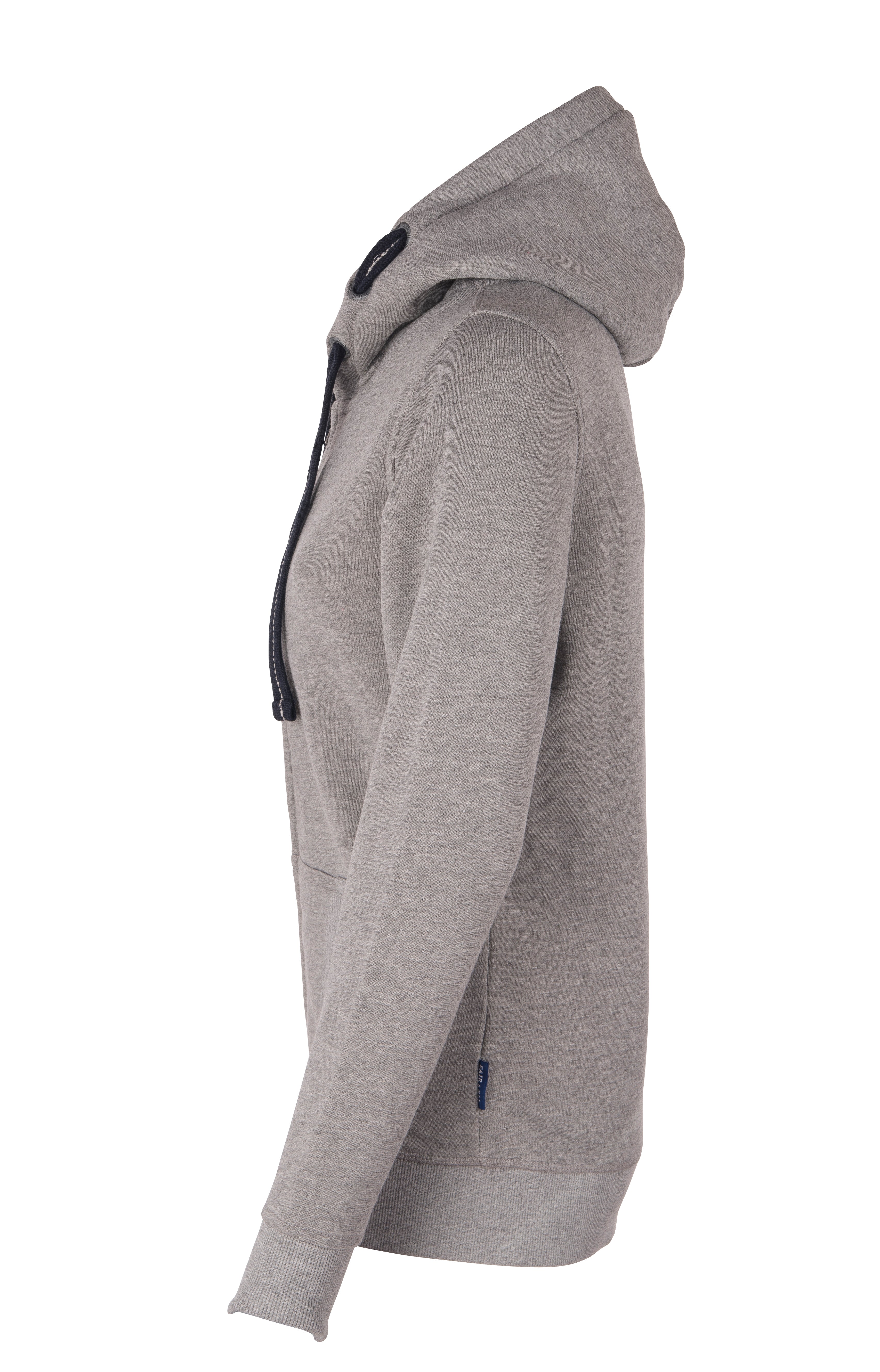HRM Damen Kapuzenjacke - Bio-Baumwollmischung
