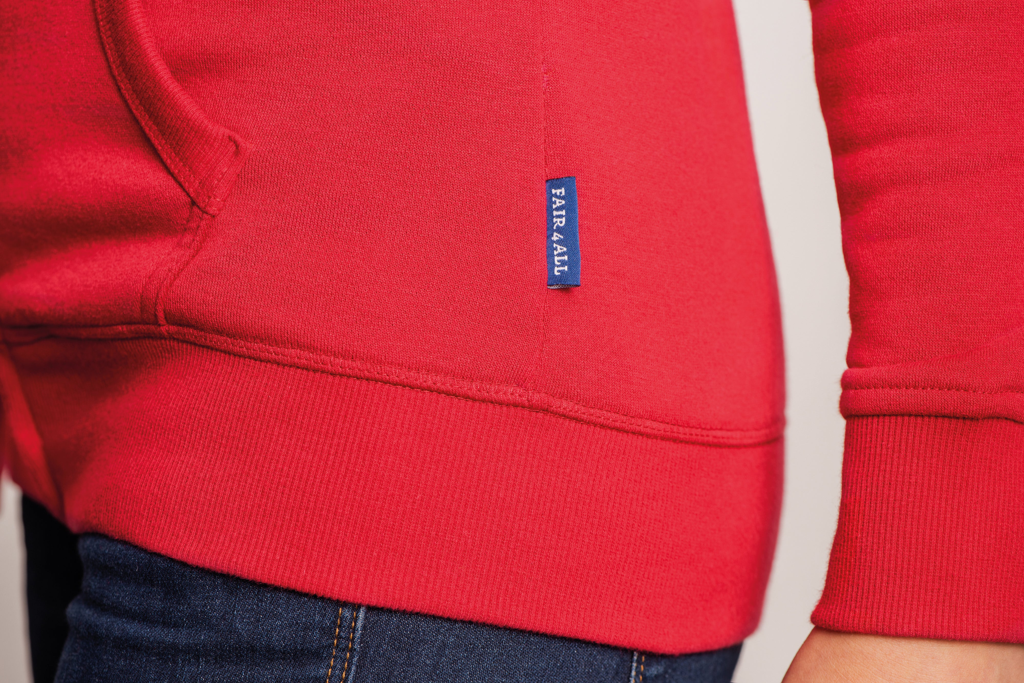 HRM Damen Kapuzenjacke - Bio-Baumwollmischung