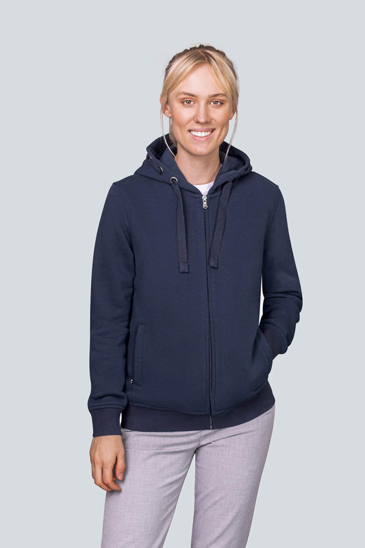 HRM Women's Organic Cotton Premium Hooded Jacket