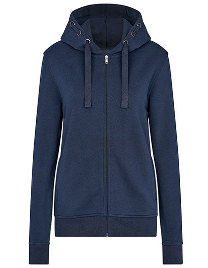HRM Women's Organic Cotton Premium Hooded Jacket